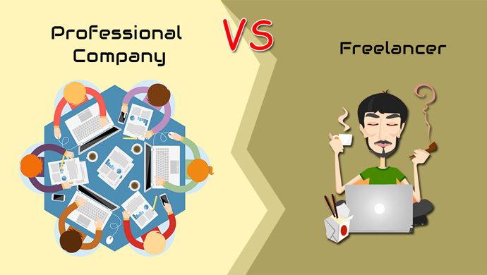 Professional Company VS Freelancer – What’s The Right Choice