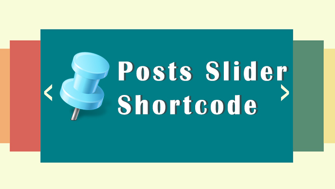Post Slider Shortcode