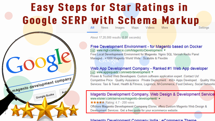 Easy Steps for Star Ratings in Google SERP with Schema Markup