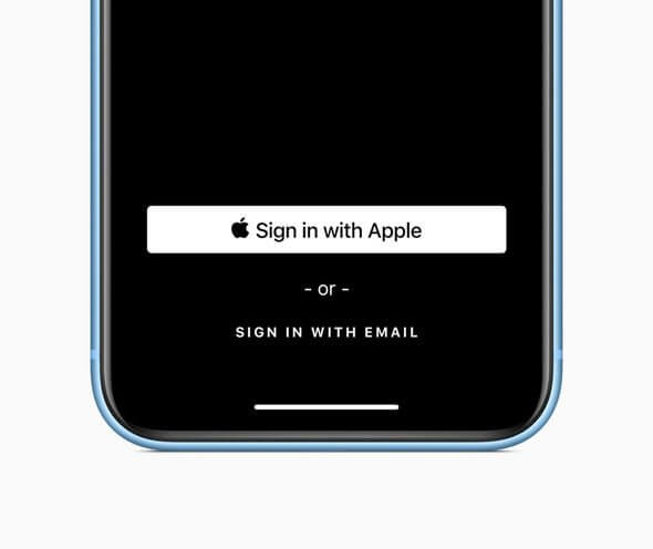 Sign in with apple in iOS 13