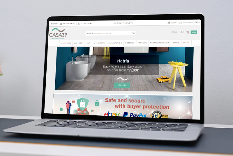 Casa39 – A Well-Designed Magento 2 Website Developed By Elsner