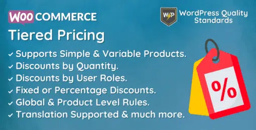 Features of the WooCommerce Tiered Pricing Plugin