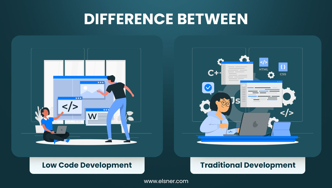 DIfference-Between-Low-Code-and-Traditional-Develoment