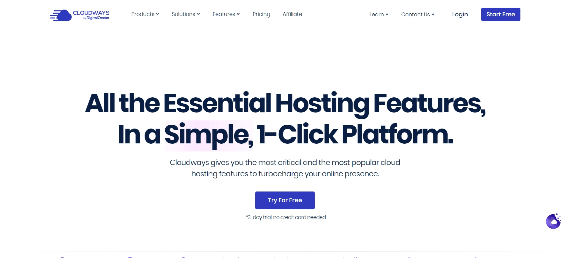 Cloudways is Unified Platform 