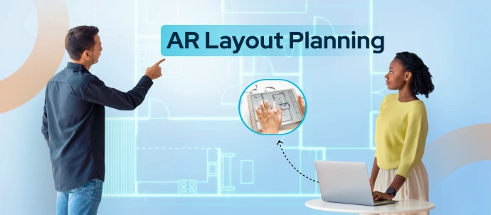 AR Layout Planning for Tiles Ecommerce Website 