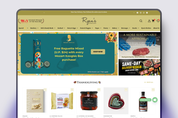 Ecommerce Grocery Store